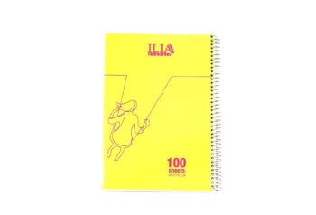 دفتر مشق 100 برگ سیمی کلاسیک پرسی الوان ILIA کد 103