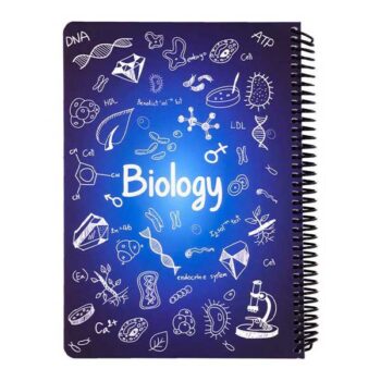 دفتر فرمول 100 برگ رحلی جلد سخت Biology پونیکس
