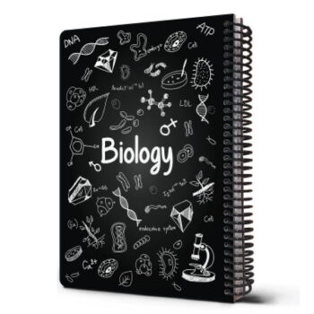 دفتر فرمول 100 برگ رحلی جلد سخت Biology پونیکس