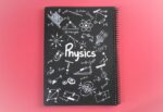 دفتر فرمول 100 برگ رحلی جلد طلقی Physics پونیکس