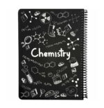 دفتر فرمول 100 برگ رحلی جلد سخت Chemistry پونیکس