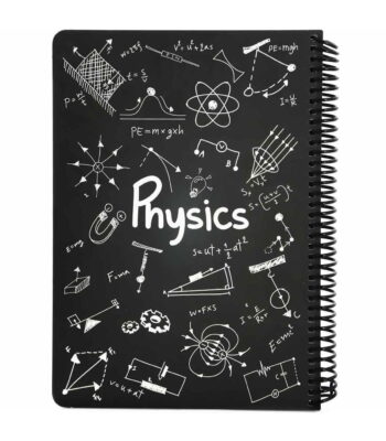 دفتر فرمول100 برگ رحلی جلد سخت Physics پونیکس